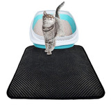 Double Layer Cat Litter Mat with Free Shovel