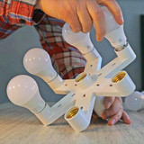 Bulb adapter lamp holder