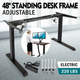 Electric Stand Up Desk Frame w/Dual Motor