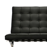 Barcelona Style Lounge Chair & Ottoman