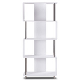 4 Shelf Modern Bookcase