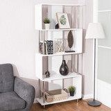 4 Shelf Modern Bookcase