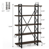 Vintage Style X Bookcase