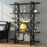 Vintage Style X Bookcase