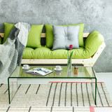 Tempered Glass Living Room Coffee Table