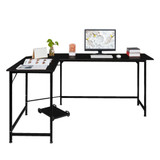 Corner L-Shaped Computer Workstation