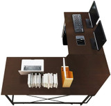 Large L-Shaped Workstation