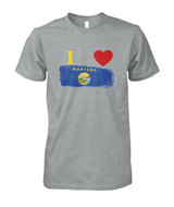 I Love Montana Men T- Shirt. 578