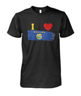I Love Montana Men T- Shirt. 578
