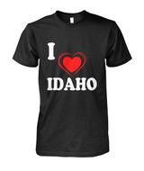 I Love Idaho Men T- Shirt.564