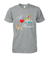 I Love Hawaii Men T- Shirt.563