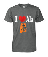 I Love Ala Men T- Shirt .552