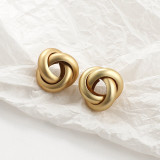 Trendy Gold Color Earrings