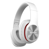 Wireless Bluetooth 5.0 Stereo OverEar Foldable Headphones Built-in Mic Subwoofer HD  Noise Reduction Sport Bluetooth Headset