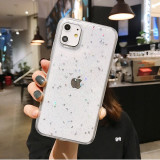 LOVECOM Shining Star & Moon Phone Case For iPhone 11 Pro Max XR XS Max 6 6S 7 8 Plus X Glitter Soft Epoxy Back Cover For SE 2020