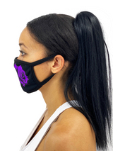 Roses Face Mask With Filter Pocket