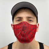 Spider Web Spiderman Face Cover