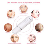 Professional Ultrasonic Facial Skin Scrubber Ion Deep Face Cleaning Peeling Rechargeable Skin Care Device Beauty Instrument 42