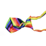 Rainbow Dog Tie