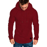 Mens Hooded Slim Sweatshirt