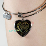 To my girlfriend: Gift Ideas for girlfriend, girlfriend bangle, to my girlfriend bangle, beautiful girlfriend bangle, best gifts for girlfriend, birthday gifts for girlfriend, boyfriend and girlfriend bangle 662fHgb