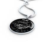 To My Husband Luxury Necklace: Husband And Wife Necklace, Necklace For Husband, Valentine Gift For Husband 543HS