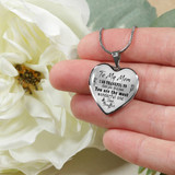 To My Mom Luxury Necklace: Best Gift For Mom, Mom And Daughter Necklace, Birthday Gift For Mom 231MSO