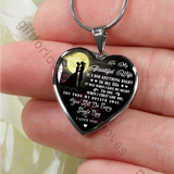 To my wife necklace from husband, luxury necklace for wife, wife heart necklace, best birthday gift for wife, special wife necklace, amazing wife necklace for wife from husband 147whs