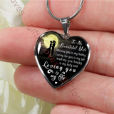 To my wife:birthday gift for wife, valentine gift for wife, special necklace for wife from husband, Best wife gift, luxury necklace for wife