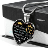 To my girlfriend: Gift Ideas for girlfriend, girlfriend necklace, to my girlfriend necklace, beautiful girlfriend necklace, best gifts for girlfriend, birthday gifts for girlfriend, boyfriend and girlfriend necklace 949fHsn