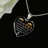 To my wife: Gift Ideas for wife, beautiful wife necklace, wife necklace, to my wife necklace, best gifts for wife, birthday gifts for wife, husband and wife necklace 948fwsn