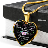 To my wife: Gift Ideas for wife, beautiful wife necklace, wife necklace, to my wife necklace, best gifts for wife, birthday gifts for wife, husband and wife necklace 946fwsn