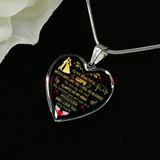 To my wife: Gift Ideas for wife, beautiful wife necklace, wife necklace, to my wife necklace, best gifts for wife, birthday gifts for wife, husband and wife necklace 936fwgn