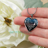 To my wife: Gift Ideas for wife, beautiful wife necklace, wife necklace, to my wife necklace, best gifts for wife, birthday gifts for wife, husband and wife necklace 793fwsn