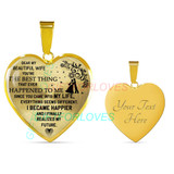 To my wife: Gift Ideas for wife, beautiful wife necklace, wife necklace, to my wife necklace, best gifts for wife, birthday gifts for wife, husband and wife necklace 793fwbn