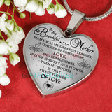 To my mom: Gift Ideas for mom, beautiful mom necklace, mom necklace, to my mom necklace, best gifts for mom, birthday gifts for mom, mother and daughter necklace 776fmbn