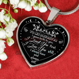 To my daughter: Gift Ideas for daughter, daughter necklace, to my daughter necklace, best gifts for daughter, birthday gifts for daughter, father and daughter necklace, daughter necklace from parents, 719fdsn