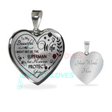 To my wife: Gift Ideas for wife, beautiful wife necklace, wife necklace, to my wife necklace, best gifts for wife, birthday gifts for wife, husband and wife necklace 667fwbn