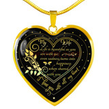 To my wife: Gift Ideas for wife, beautiful wife necklace, wife necklace, to my wife necklace, best gifts for wife, birthday gifts for wife, husband and wife necklace 661fwgn