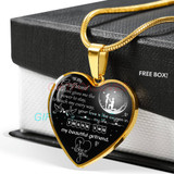 To my girlfriend: Gift Ideas for girlfriend, girlfriend necklace, to my girlfriend necklace, beautiful girlfriend necklace, best gifts for girlfriend, birthday gifts for girlfriend, boyfriend and girlfriend necklace 658fHsn