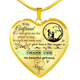 To my girlfriend: Gift Ideas for girlfriend, girlfriend necklace, to my girlfriend necklace, beautiful girlfriend necklace, best gifts for girlfriend, birthday gifts for girlfriend, boyfriend and girlfriend necklace 658fHbn