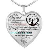 To my girlfriend: Gift Ideas for girlfriend, girlfriend necklace, to my girlfriend necklace, beautiful girlfriend necklace, best gifts for girlfriend, birthday gifts for girlfriend, boyfriend and girlfriend necklace 658fHbn