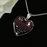 To my wife: Gift Ideas for wife, beautiful wife necklace, wife necklace, to my wife necklace, best gifts for wife, birthday gifts for wife, husband and wife necklace 655fwsn