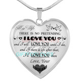 To my wife: amazing wife necklace, wife necklace,to my gorgeous wife, to my wife necklace, birthday gifts for wife, best gifts for wife, gearbubble wife necklace, to my future wife, birthday gifts for her 498fwbn