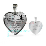 To my daughter: daughter necklace, to my daughter necklace, best gifts for daughter, birthday gifts for daughter, father and daughter necklace, daughter necklace from parents, special daughter necklace 432fdbn