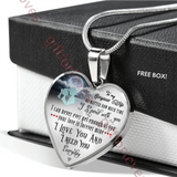 To my wife: special necklace for wife,luxury necklace for wife, valentine gift for wife,birthday gift for wife form husband,amazing wife gift 215wh