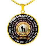 To my granddaughter: Birthday gift ideas for granddaughter,Birthday gifts for granddaughter, best gifts for granddaughter, special granddaughter necklace, amazing granddaughter necklace  807fDsn