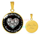 To my girlfriend: Valentine Gift ideas for girlfriend, girlfriend necklace, to my girlfriend necklace, beautiful girlfriend necklace, best gifts for girlfriend, birthday gifts for girlfriend  761fHsn