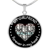 To my girlfriend: Valentine Gift ideas for girlfriend, girlfriend necklace, to my girlfriend necklace, beautiful girlfriend necklace, best gifts for girlfriend, birthday gifts for girlfriend  761fHsn