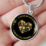 To my grandson:Birthday gift ideas for grandson, Grandson necklace from parents, Grandson necklace, to my grandson necklace, best gifts for grandson, birthday gifts for grandson, special grandson necklace,  737fSgn